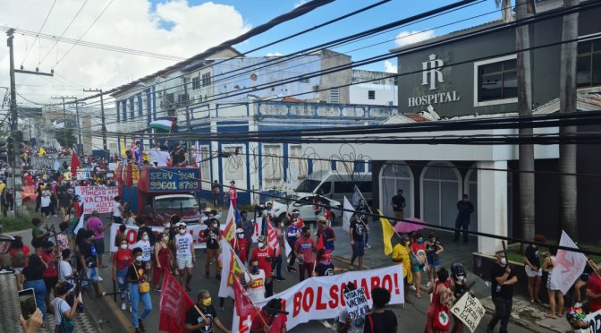 Manifestação de sábado mostra a insatisfação do ludovicense com Bolsonaro